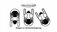 Надевание аппарата PeniMaster Classic для удлинения крайней плоти